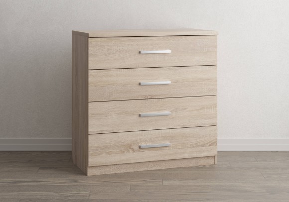 Комод Авангард 4 ящика (дуб сонома) 