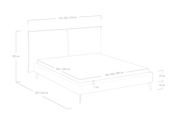 Кровать Dakota