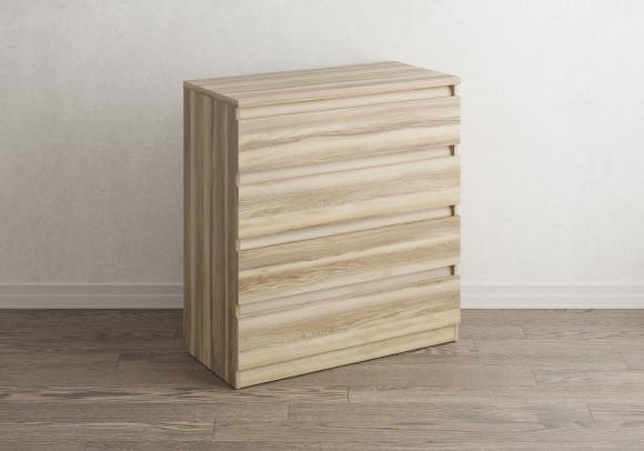 Комод Aksel 4 ящика (ясень ориноко) 