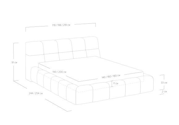 Кровать Orlando