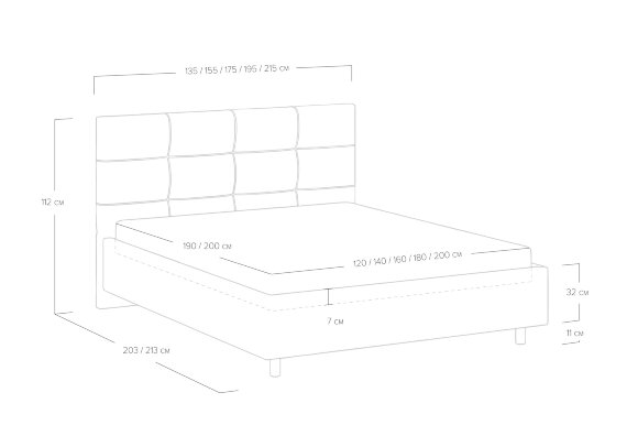 Кровать Caprice