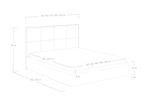 Кровать Helga